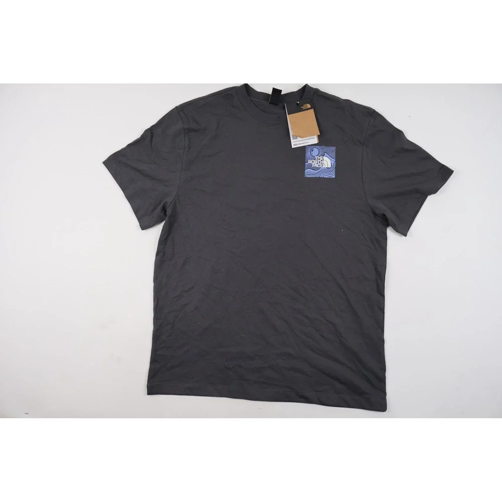 The North Face T-Shirt Mnt Escape RX SS Tee Anthracite Grey Large NWT
